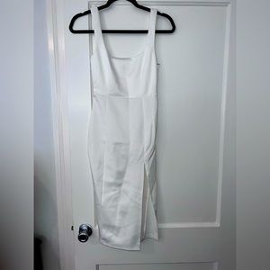 NWT Showpo mini love dress white midi length